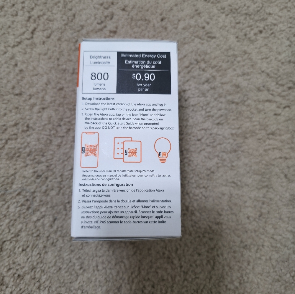 Amazon Basics Color Changing Smart Bulb - Picture 2 of 5